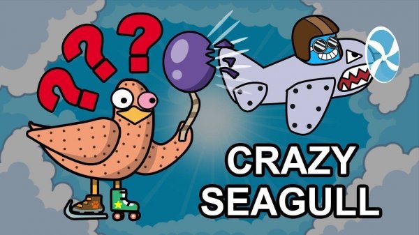 Seagull Balloon Chase Casual Game