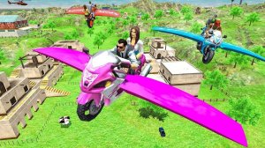 Sky Road Delivery: Hybrid Vehicle Adventure