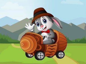Cute Critter Car Puzzle