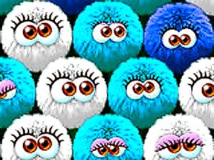 Fluffy Orb Color Clash