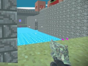 Pixel Blocky Vehicle Battle Arena