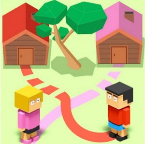 Way To Home Draw Puzzle