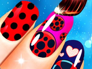 Glitter Nail Salon: Kids Art Game