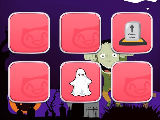 Halloween Memory Puzzle Game