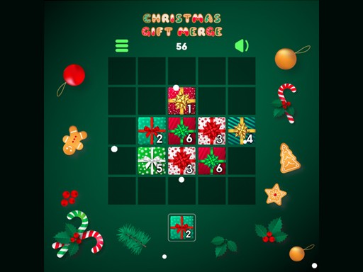 Christmas Merge Puzzle Game