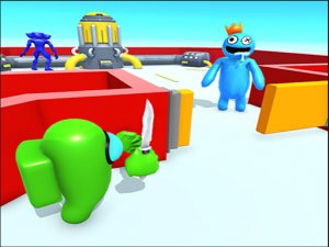 Red Bounce Ball 8 Puzzle