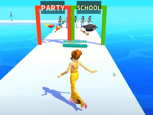 Rich Race Run 3D Arcade