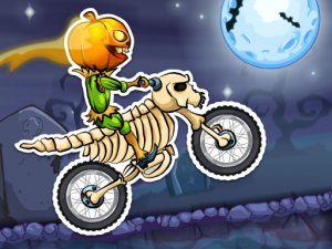 Moto X3M Halloween Racing