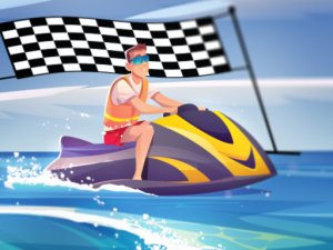Boat Racing Arcade Game