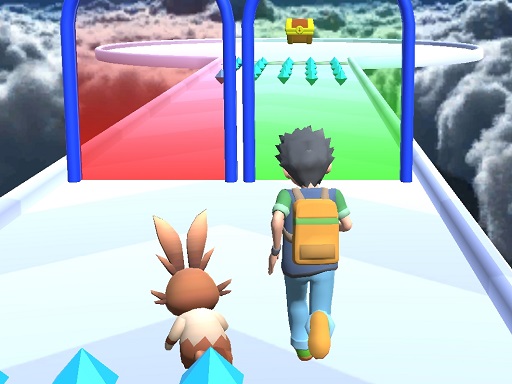 Monster Racing Arcade Game