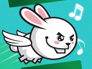 Flappy Rabbit Voice Arcade