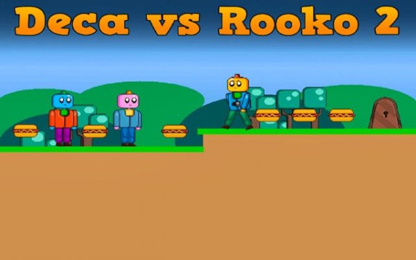 Deca vs Rooko 2: Hotdog Havoc Online Game
