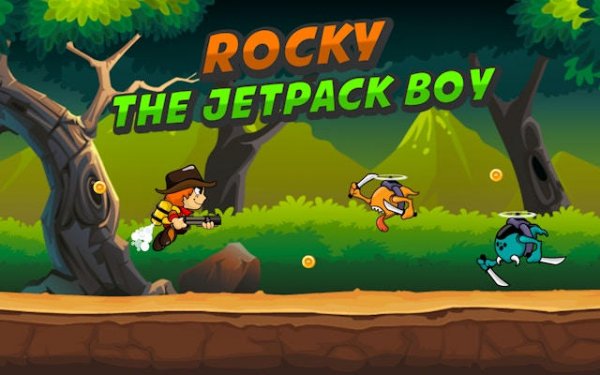 Rocky the Jetpack Boy - Adventure Flight Online Game