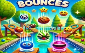 Bounces Star Jump Challenge Online Game