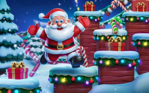Christmas Gift Jump Online Arcade Game