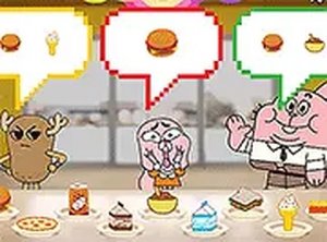 Blue Cat's Fast Food Dash